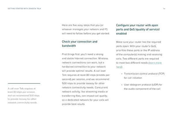 Getting Started with Zendesk Talk - Page 14