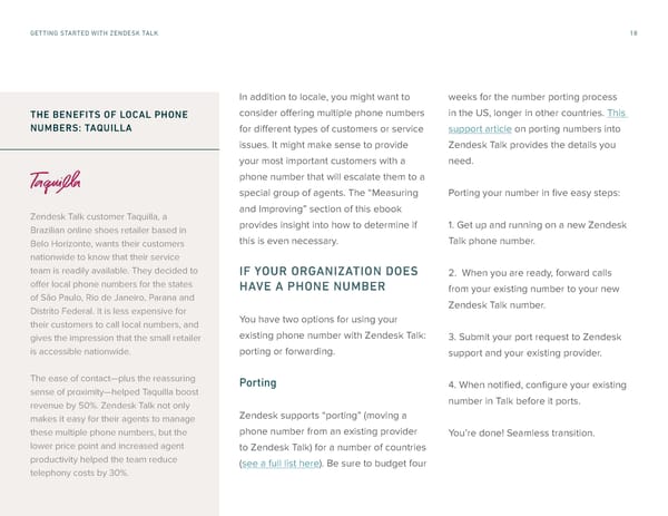 Getting Started with Zendesk Talk - Page 18