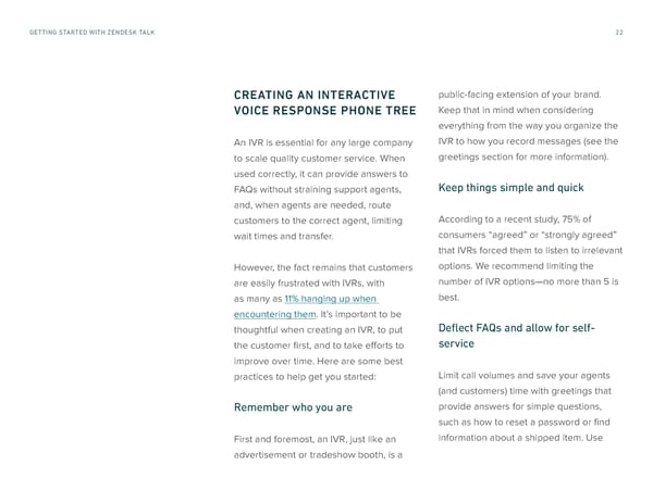 Getting Started with Zendesk Talk - Page 22