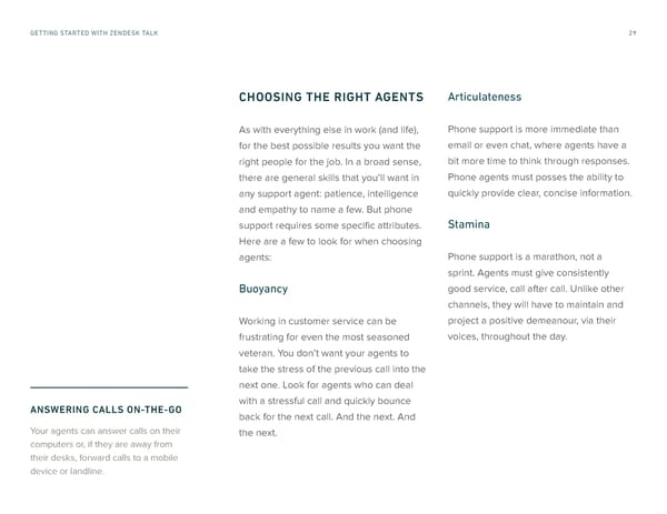 Getting Started with Zendesk Talk - Page 29