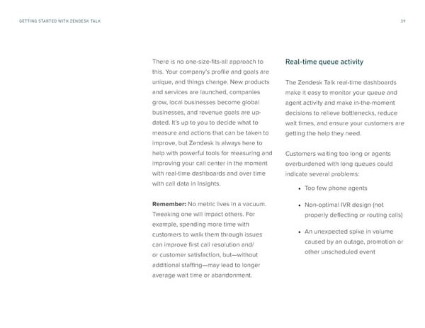 Getting Started with Zendesk Talk - Page 39