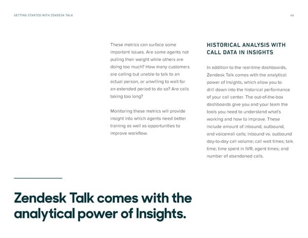 Getting Started with Zendesk Talk - Page 46