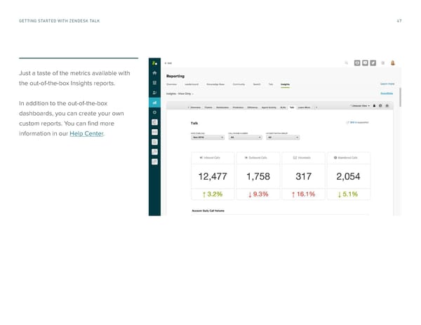 Getting Started with Zendesk Talk - Page 47